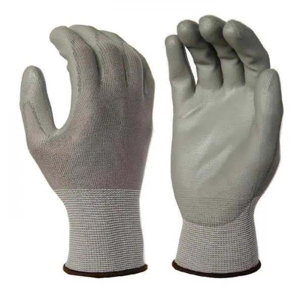 13 Gauge Grey Polyester Liner Pair Of Gloves 1