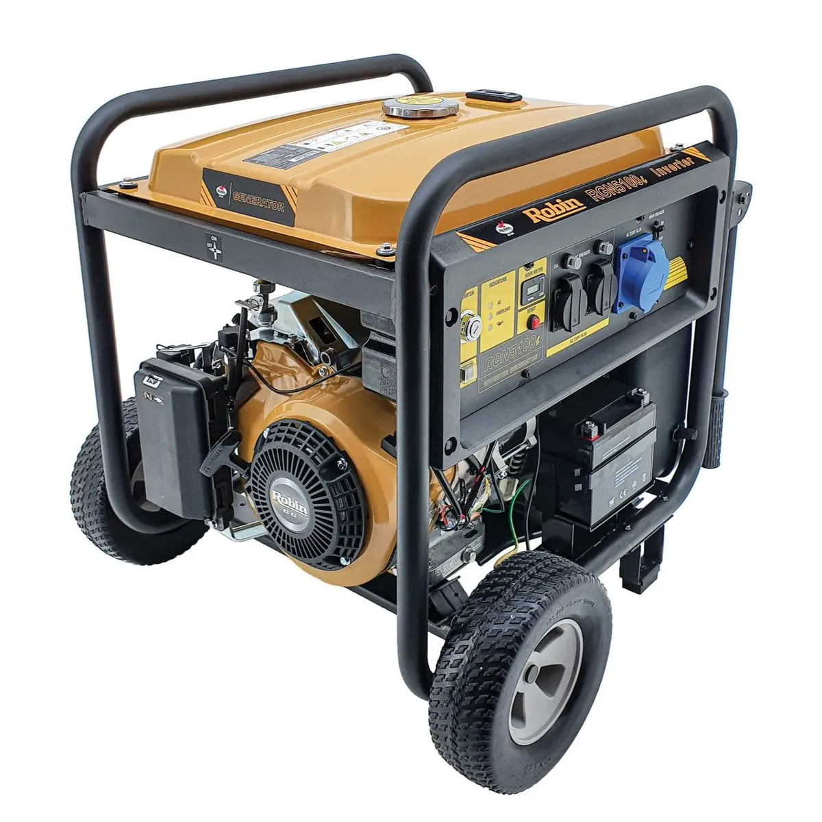 Rgn5100 Gasoline Generator, Electric Start 1