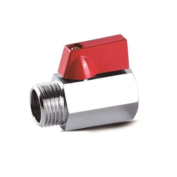 R7 3/4": Ball Valve With Brass Hexagonal Rod 3/4" 1