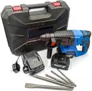 Pl-Crh26 Cordless Rotary Hammer 2 Batteries 1