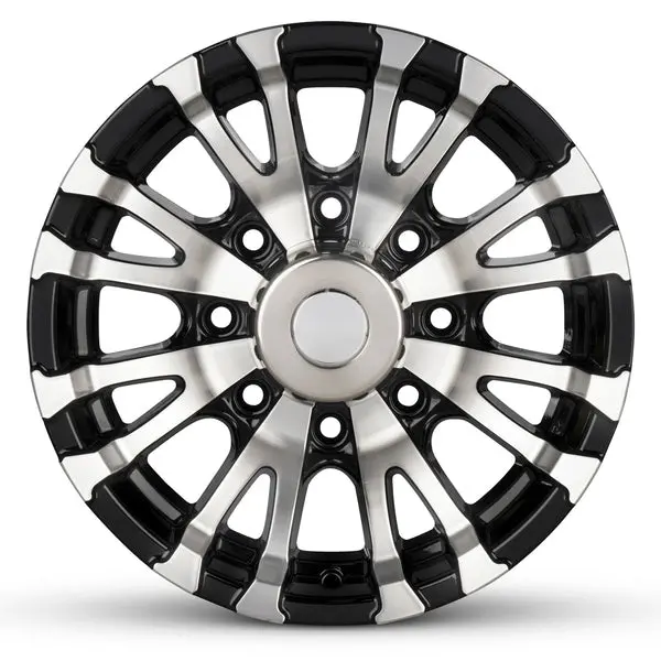 16X6 8-6.5 Road Ready Aluminum Trailer Wheel [105-0003] 1