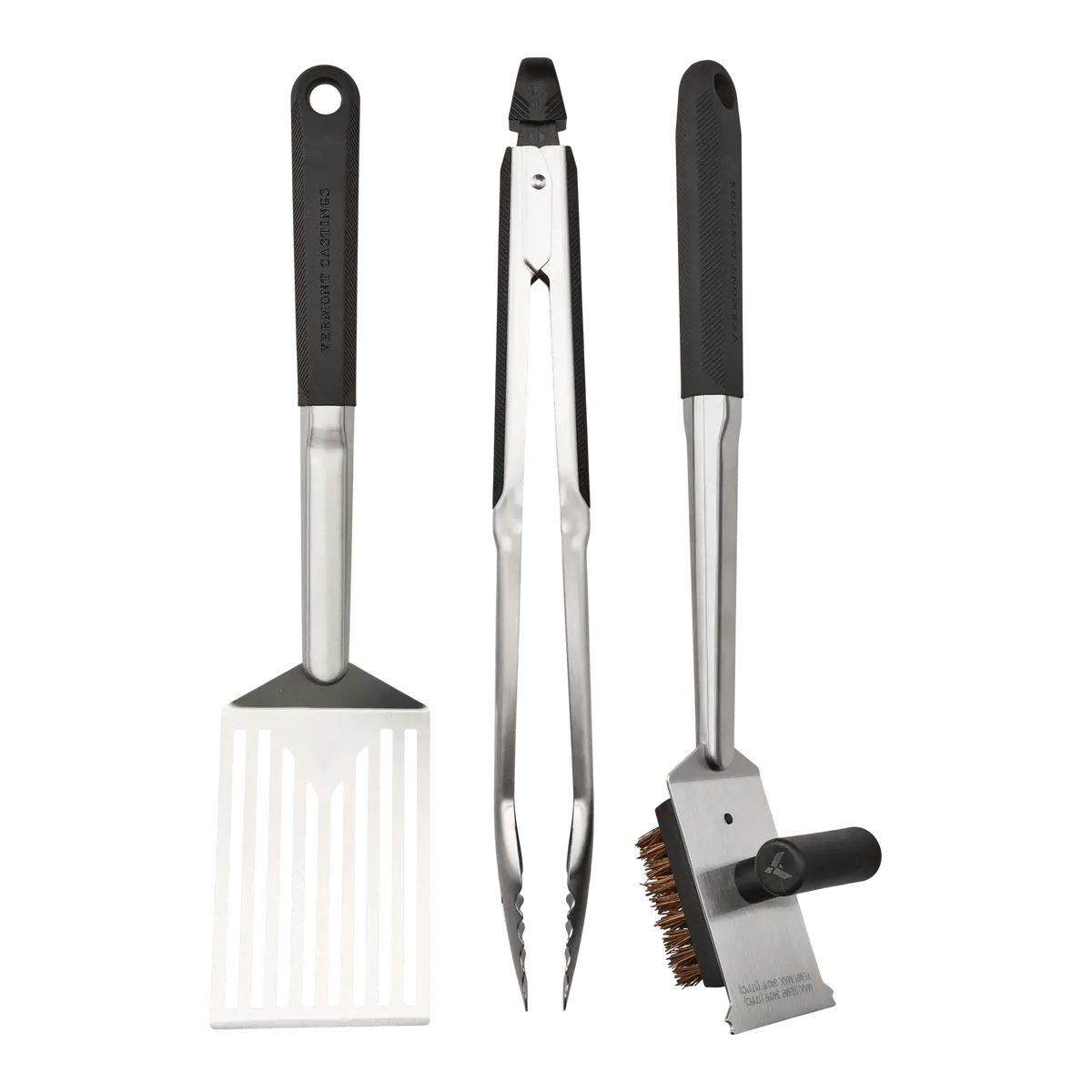 Vermont Castings Stainless Steel Bbq Grill Tool Set, 3-Pc 1