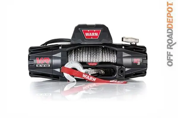 War 103253 - Winch Warn Vr Evo 10-S  10,000Lbs Cuerda Sintetica 1