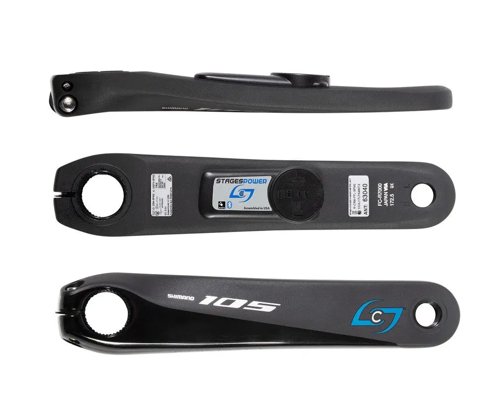 Gen 3 Stages Left Power Meter Shimano 105 R7000 1
