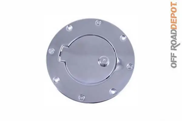 Rug 11134.04 - Tapa De Tanque De Gasolina Rugged Ridge Cromada Jeep Tj 97-06 1