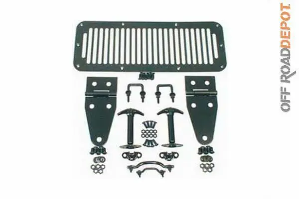 Rug 11201.01 - Rugged Ridge Complete Hood Set 1