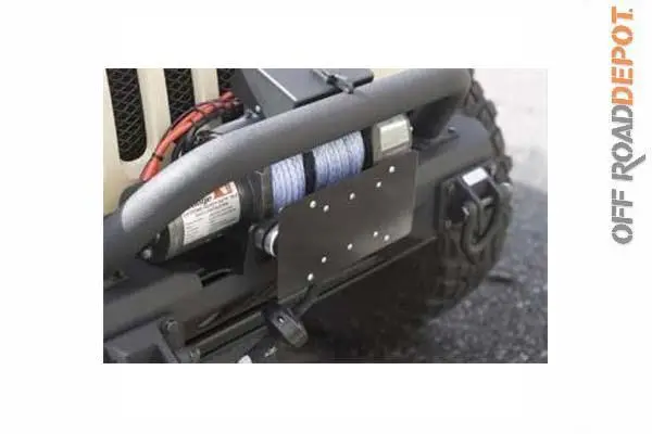 Rug 11238.07 - Portaplaca Rugged Ridge Para Roller Sintetico 1