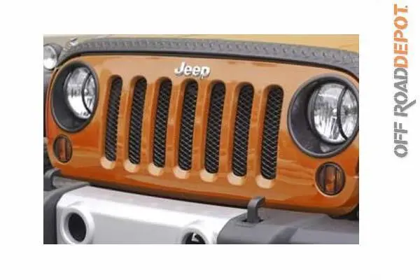 Rug 11401.31 - Insertos Mesh Grill Negros Jeep Jk 07-3 1