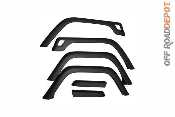Rug 11603.01 - Cantoneras Rugged Ridge Factory Style Jeep Tj 6 Pcs 1