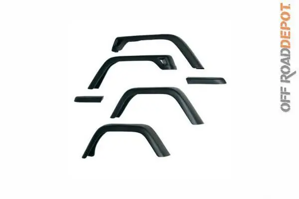 Rug 11608.01 - Cantoneras 7-In (6-Pcs) Jeep Tj 97-06 W/Hw 1