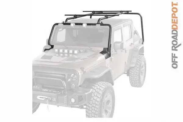 Rug 11703.22 - Roof Rack Sherpa Style Rugged Ridge Jeep Jk 4Dr 1