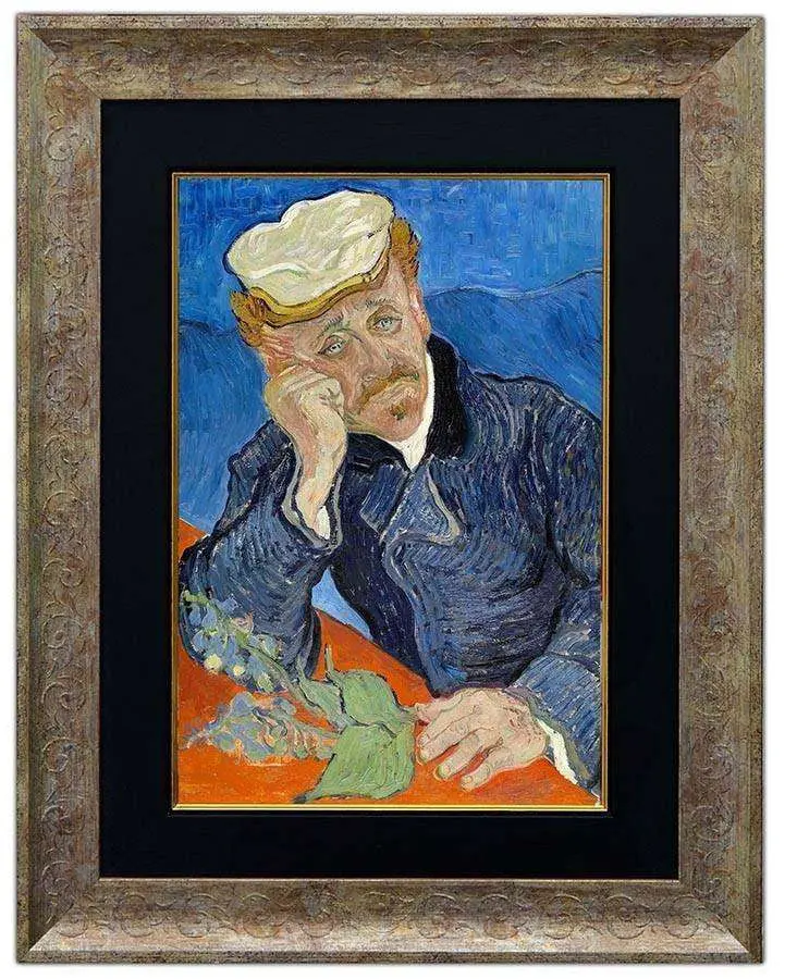 Portrait Of Dr. Gachet By Van Gogh 1