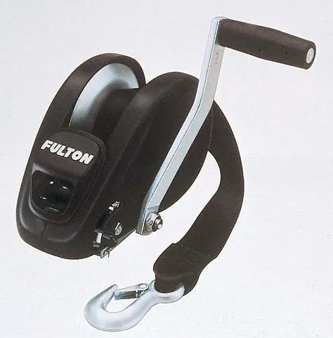 Fulton Single Speed Trailer Hand Winch W/Cover #Xlt14zb301 1