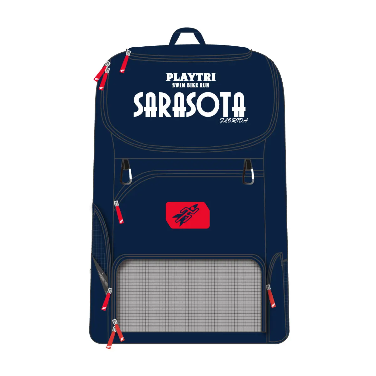 Playtri Sarasota Triathlon Backpack 1