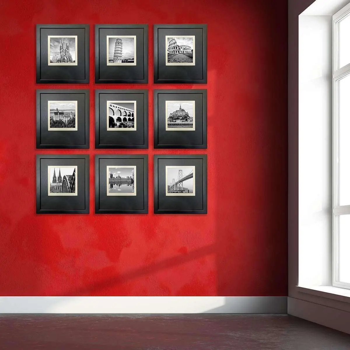 Architexural Picturewall- 9 Set Frame Collection 2