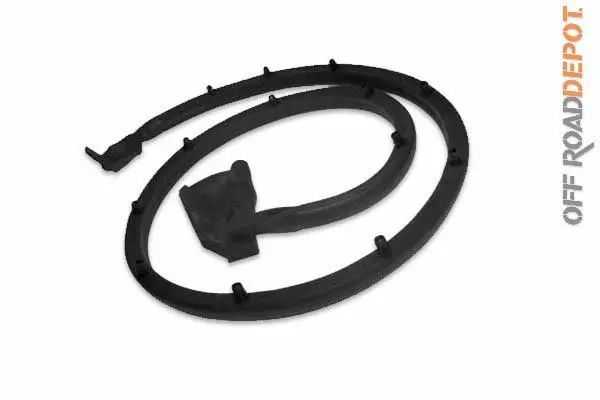 Rug 12303.04 - Hule De Media Ventana Der Jeep Yj 87-95 1