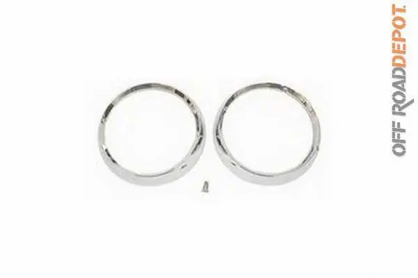 Rug 12419.04 - Bezel Cromado Jeep Cj5, Cj7 (Par) 1
