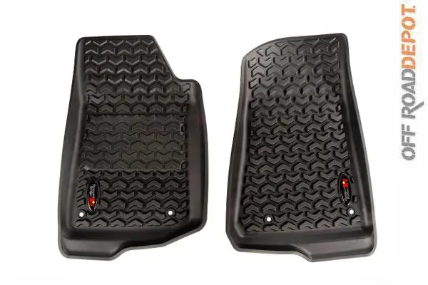 Rug 12920.36 - Tapetes Delanteros Rugged Ridge Jeep Jl 18-18 Negros (Par) 1