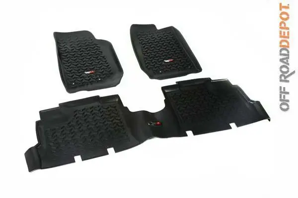 Rug 12987.04 - Tapetes Del Y Tras Rugged Ridge Jeep Jk 4Dr 07-14 1
