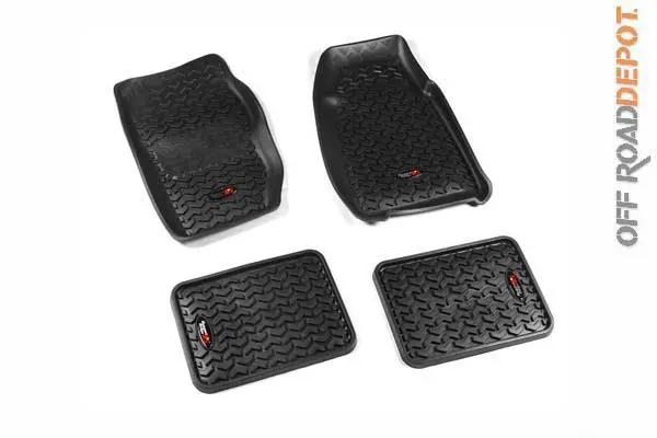 Rug 1298720 - Tapetes Del Y Tras All Terrain Cherokee Xj 84-01 1