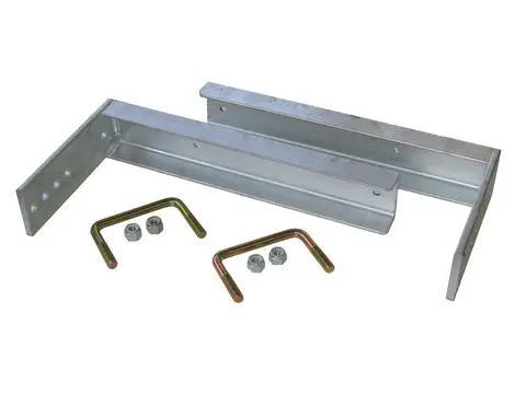 Galvanized Storage Box Frame Side Mounting Brackets #Bh1014 1