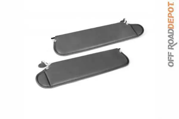 Rug 13313.09 - Sun Vizors Negras (Par) Jeep Tj 97-02 1