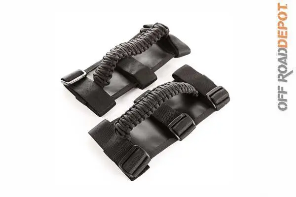 Rug 13505.30 - Agarraderas Negras 3 Inch Paracord (Par) 1