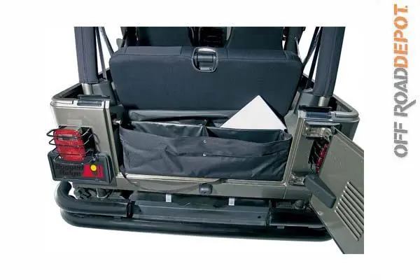 Rug 13551.01 - Bolsa De Cargo Trasera Color Negro 1