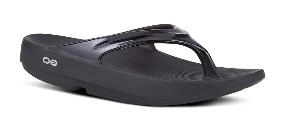 Oofos Women's Oolala Sandal - Black 1