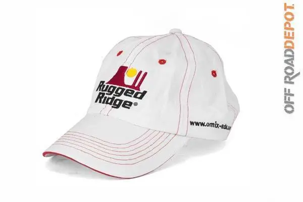 Rug 1408022 - Gorra Rugged Ridge Blanco/Rojo 1