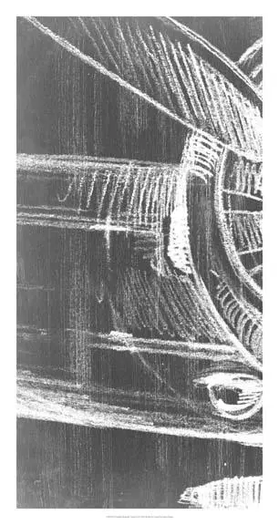Graphic Propeller Triptych I 1