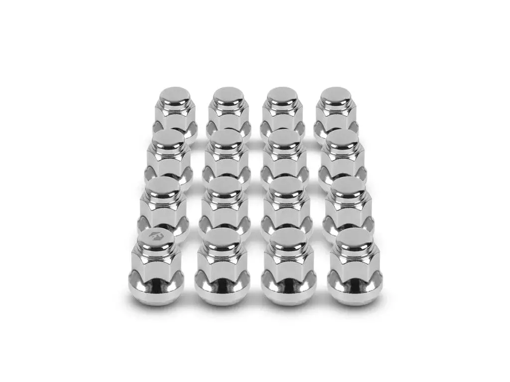 16 Pack 10X1.25 Atv/Utv Chrome Lug Nuts W Key 1