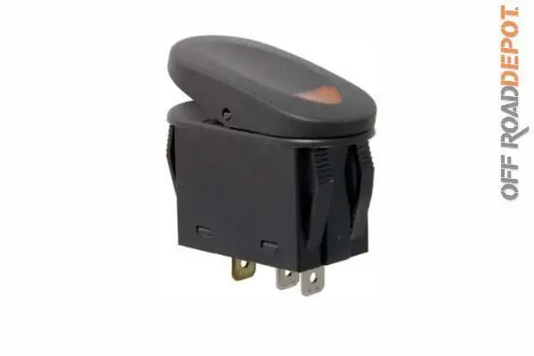 Rug 17235.01 - Rocker Switch Amber Rugged 1