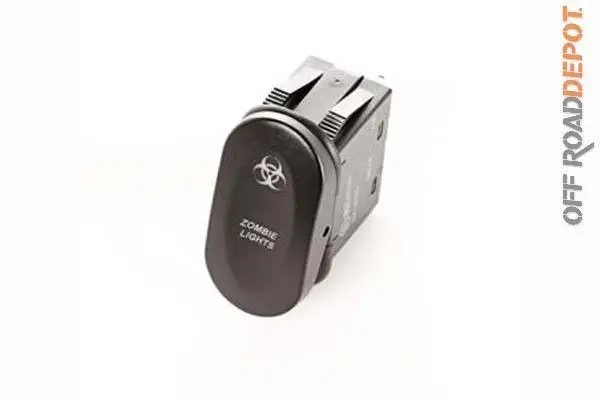 Rug 17235.06 - Rocker Switch Zombie Lights Ambar Rugged Ridge 1
