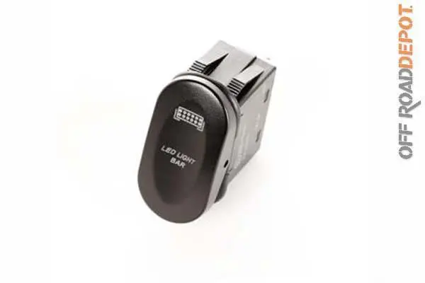 Rug 17235.10 - Rocker Switch Ambar Barra Luces Rugged Ridge 1