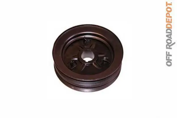 Rug 17460.01 - Polea De Cigueñal Negra L/F Head Engine 1