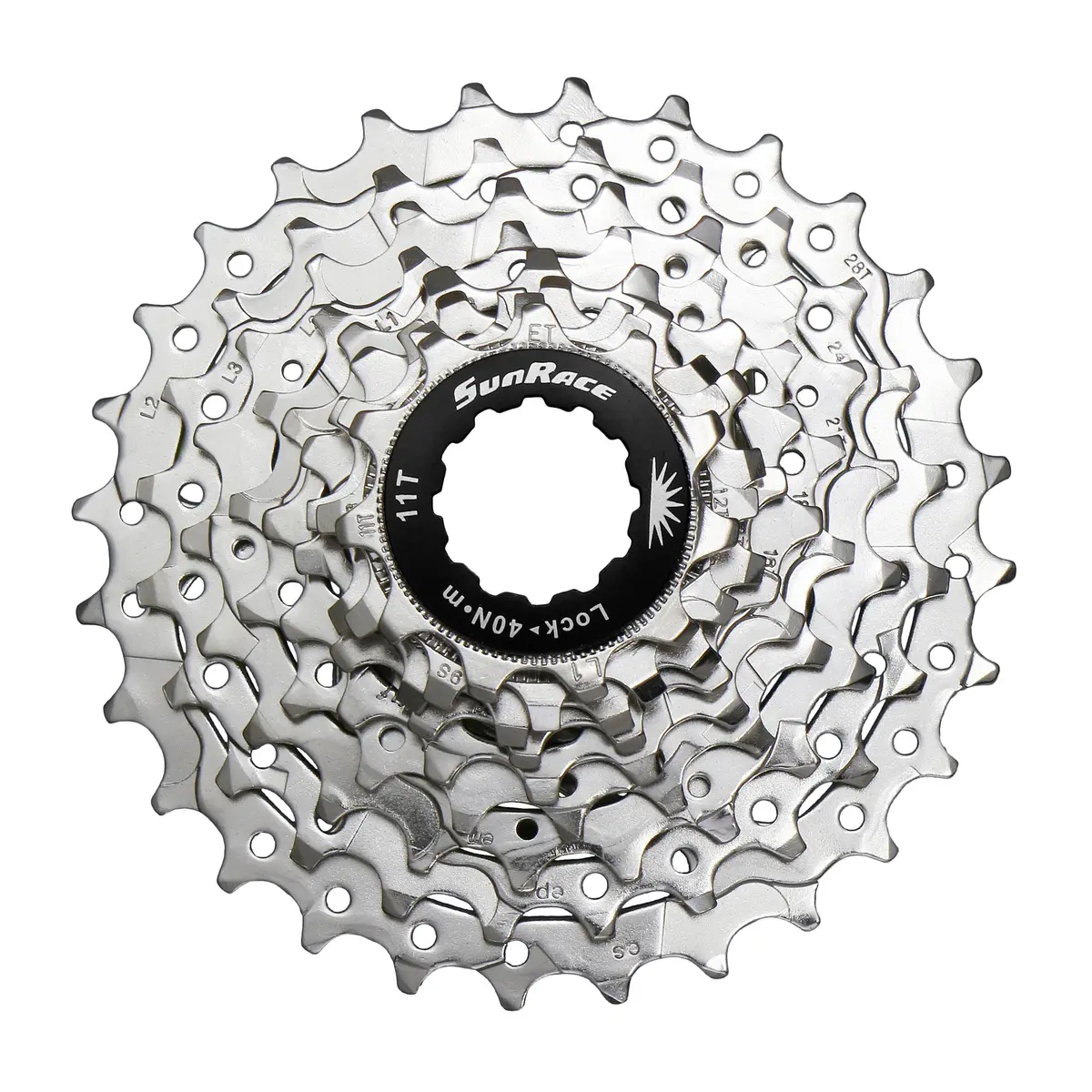 Sunrace Cs-R91 9 Speed 11-28T Cassette 1
