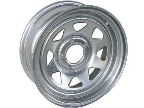 13" 5-Lug Galvanized Trailer Wheel/Rim #Ws1345sg 1