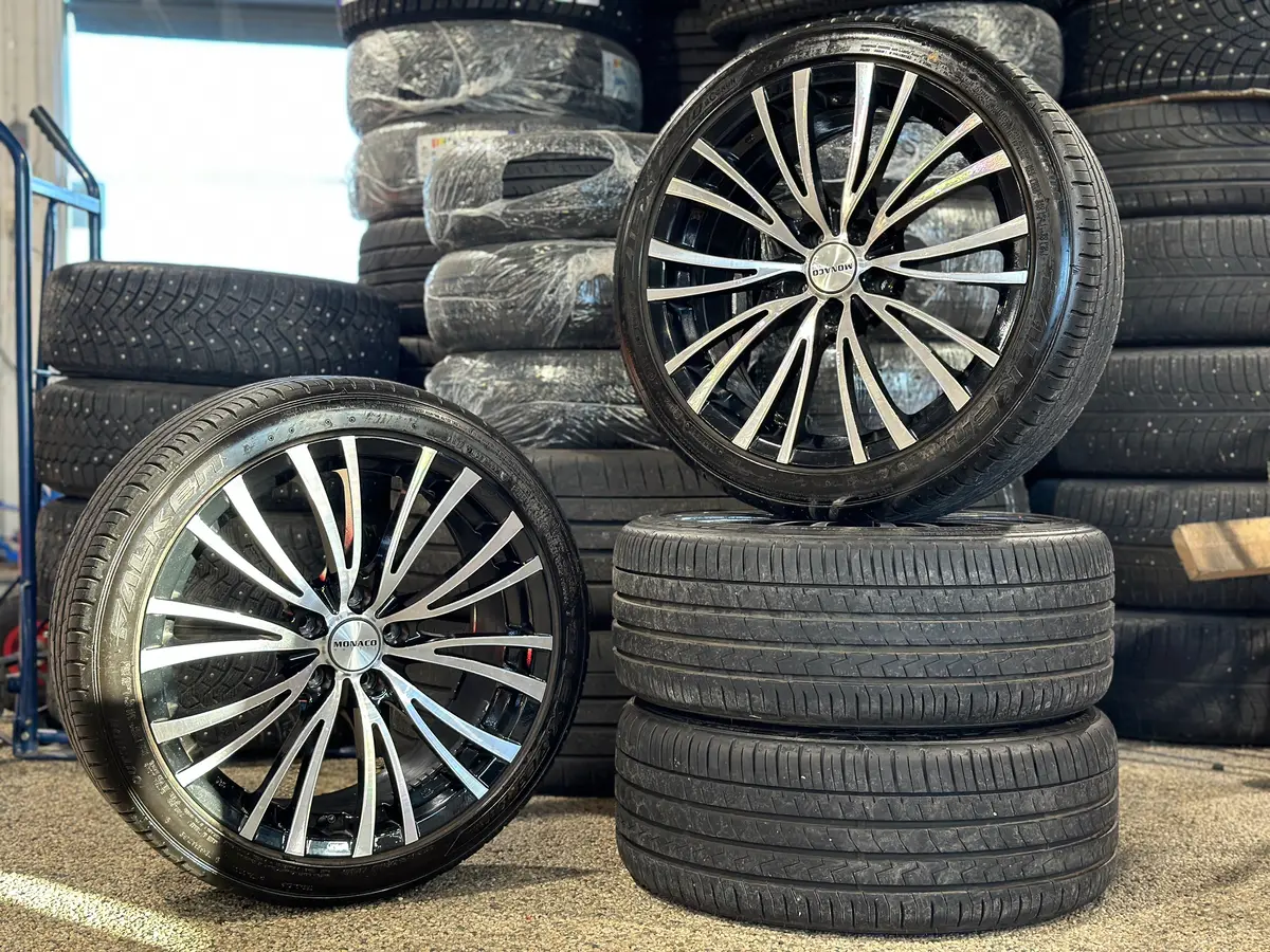 18" Monaco Hairpin 5X112 - 225/40-18 Falken Komplett 1
