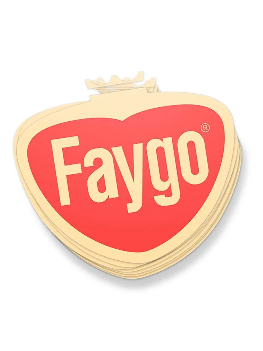 Faygo Retro Logo Sticker - Red Pop 1