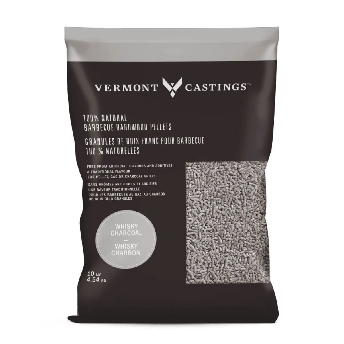 Bbq Hardwood Pellets, Whisky Charcoal Blend, 10-Lb 1