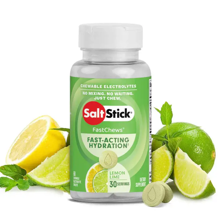 Saltstick Fastchews 60Ct Bottle Lemon-Lime 1