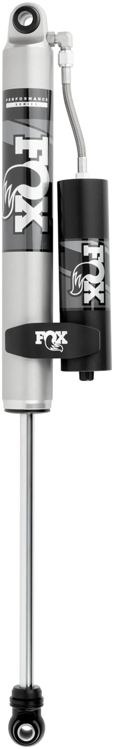 2017+ F-250/F-350 Fox 2.0 Performance Series 12.1In Smooth Body Remote Reservoir Rear Shock - 0-1In Lift 1