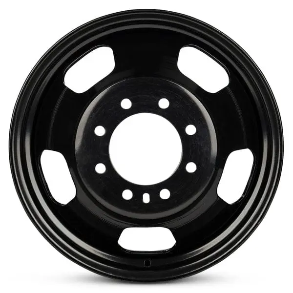 2003-2018 17X6 Dodge Ram 3500 Drw Black Steel Wheel 1