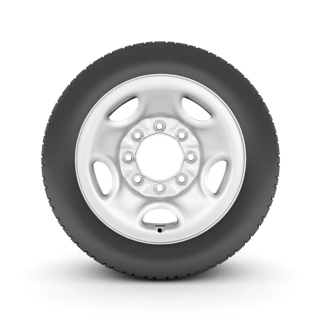 2003-2024 Chevrolet Express 2500/3500 Tire & Wheel - Lt245/75R16 (Silver) 1