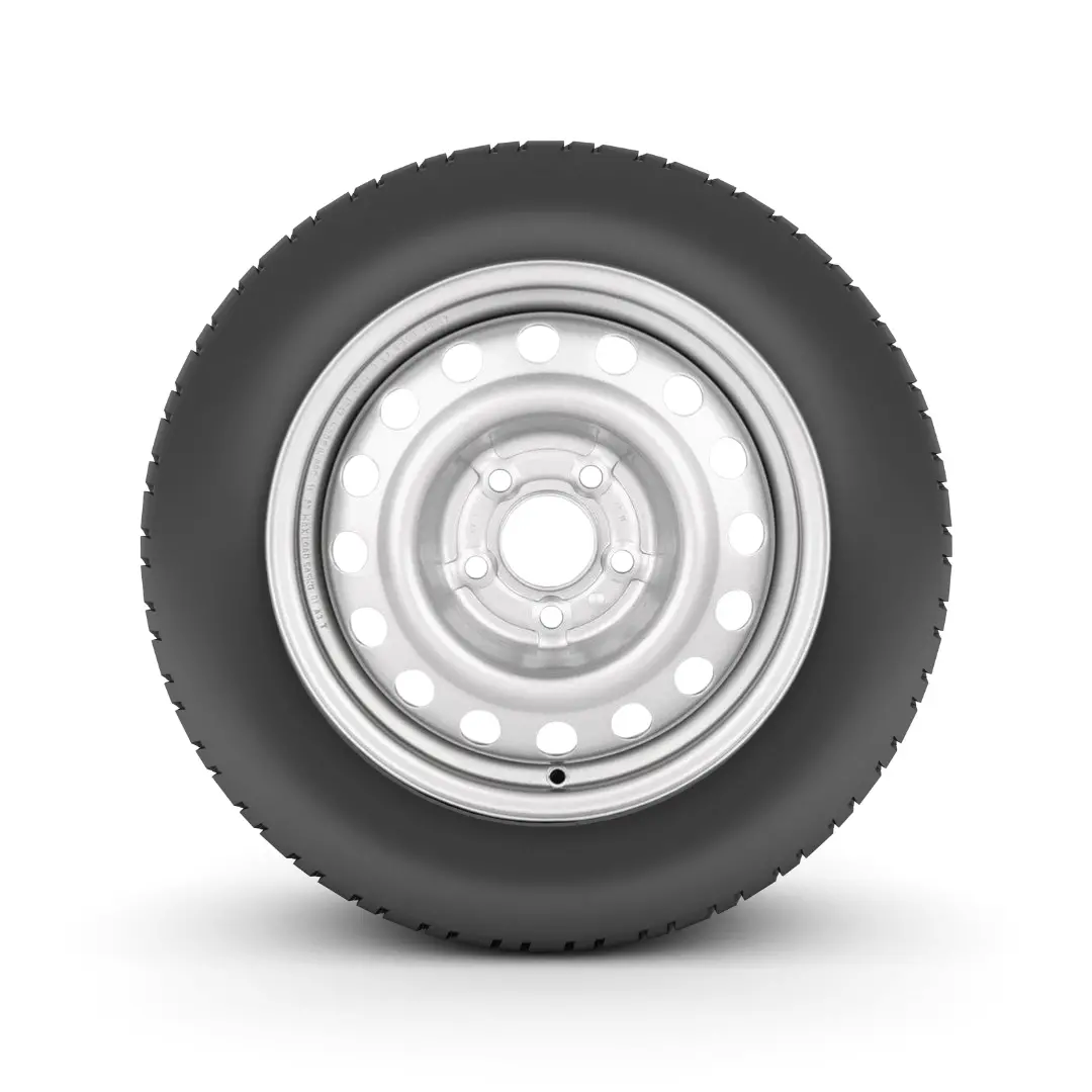 2013-2023 Nissan Nv200 Tire & Wheel - 185/60R15c (Silver) 1