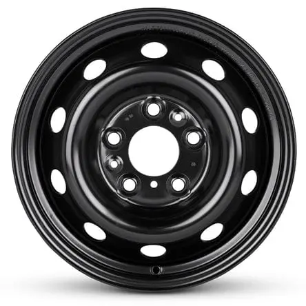 2014-2025 16X6 Dodge Promaster Van 1500/2500/3500 Black Steel Wheel 1