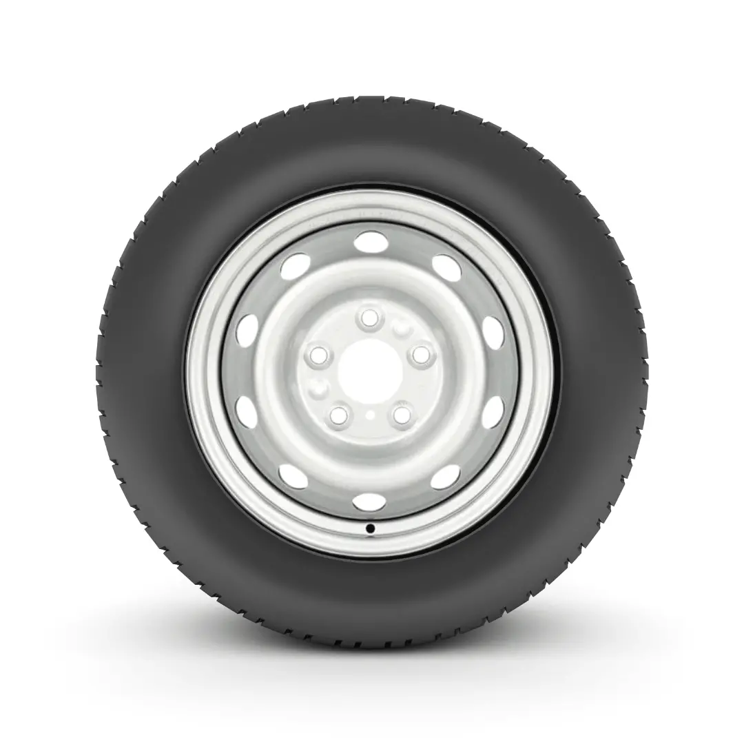2014-2025 Dodge Promaster Van 1500/2500/3500 Tire & Wheel - Lt225/75R16 (Silver) 1