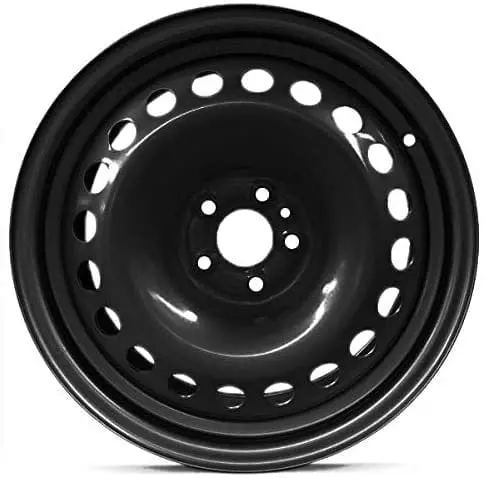 2015-2022 16X6.5 Dodge Promaster City Black Steel Wheel 1