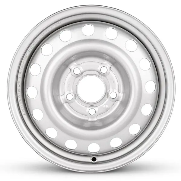 2015-2023 15X5.5 Chevrolet City Express Silver Steel Wheel 1